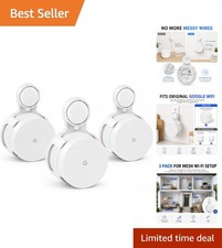 Effortless WiFi Setup with 3 Pack AC1200 Wall Outlet Mounts - Clean Design picture