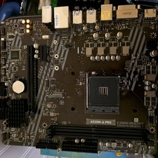 MSI A520M-A Pro AM4 Motherboard AMD A520 USB 3.2 Micro-ATX GOOD CONDITION  picture