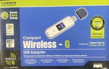 Linksys Compact Wireless - G USB Adapter Model WUSB54GC BRAND NEW picture