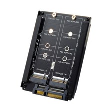 Dual NGFF B+M Key M.2 SSD Card JBOD Raid0 Span Bridge to 2.5inch SATA Combo picture