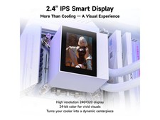 PCCOOLER CPS DC360 Pro ARGB Display AIO CPU Liquid Cooler, 360mm Radiator, 310W picture