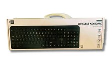 New Case Logic Wireless Keyboard 104 Keys 2.4GHz USB Full Size Windows 7-11 picture