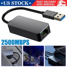 NEW 2.5G USB 3.0 Ethernet Adapter To 2.5 Gigabit RJ45 LAN Network Adapter Cable, picture