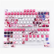 Honkai Impact 3 Elysia 135 Keycaps Anime Side Engraved for Cherry MX Keyboard  picture