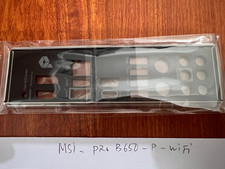 MSI  IO SHIELD FOR MSI  PRO B650-P WIFI ,ORIGINAL picture