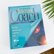 Internet Coach for Netscape Navigator 3 - Windows/Macintosh AT&T 1995 New Sealed picture