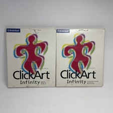 Clickart Click Art Infinity 21 CD All In One Premium Collection Broderbund picture