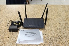 Asus RT-AC1200 Gigabit Dual-Band WiFi USB Router Black USED TESTED & WORKING picture