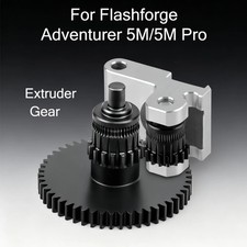 For Flashforge Adventurer 5M/5M Pro AD5M Upgrade Hardened Steel Extruder Gear 3D picture