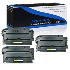 3PK CF214A 14A Black Toner Compatible For HP LaserJet Enterprise 700 MFP M725z picture