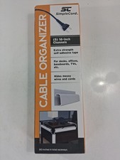 J Channel Cable Management Wire Organizer Cover Desk Office 16