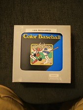 Radio Shack Tandy TRS-80 Color Baseball Game Cartridge Color Computer picture