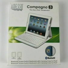 Adesso Compagno 3 Bluetooth Scissor-Switch Keyboard with Carrying Case for iPad picture