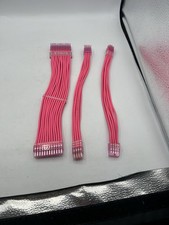 SIRLYR Power Unit Extension Wire Set  - Male to Female Plugs/Sockets - Pink picture