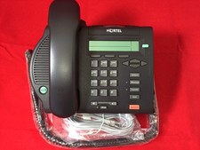 Nortel Avaya M3902 Charcoal Phone - Excellent Condition picture