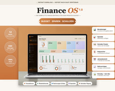 Personal Finance OS German | All-in-One Financial Tool, Budget Planner, Savings Goals picture