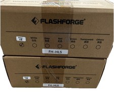 Flashforge LCD 3D Printer Washable Photopolymer Resin FH-HLS Beige 2 Pack picture