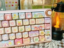 Cute Anime Theme KeyCaps PBT 142 Keys For Cherry MX Keyboard picture