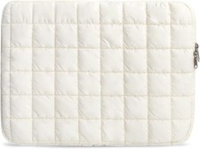 Puffy Laptop Sleeve 15/16 Inch, Padded Computer Case in Cloud-White Color picture