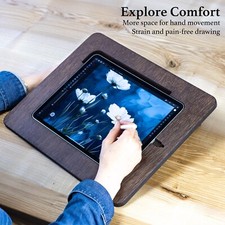Drawing Board for iPad, Multi-Angle Tablet Holder for Artists, Drawing Stand picture