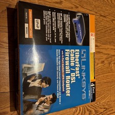 Linksys EtherFast BEFSX41-CA 4-Port Cable/DSL Firewall Router VPN Endpoint picture