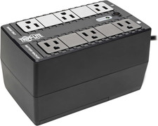 350VA Mini UPS Battery Backup Surge Protector, 6 Outlets, Uninterruptible Power picture