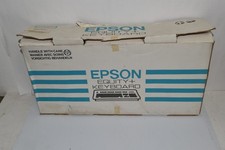 EPSON EQUITY + KEYBOARD ORIGINAL BOX & STYROFOAM ONLY -VINTAGE  (WSA82) picture