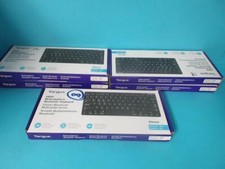 Lot of 5 Targus AKB55TT Super-Slim KB55 Multi-Platform Bluetooth Keyboard in Box picture