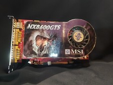 MSI GeForce 8600 GTS 256MB PCI-E Graphics Card- NX8600GTS  Used and Working picture