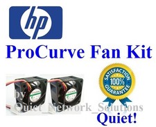 Quiet HP ProCurve 2626 Fan Kit J4900A, Lot 2x Fans Best for Home Networking picture