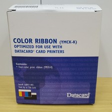 Datacard 568971-002 YMCK-K Color Ribbon Kit Four Color Ribbon Up To 750 Cards picture