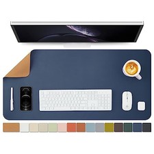 Cork Desk Mat - Dual-Sided Desk Pad for Office and Home - Desk Organization and picture