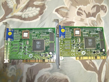 ACER AOPEN PT80 SIS 6326 4 MB Vintage PCI VGA Video Card 99922-1 Lot of 2 TESTED picture