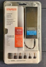 Staples 90w Universal Laptop Adapter Acer HP,ASUS,Dell. Lenovo, Toshiba. New picture