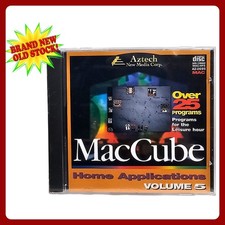 Aztech MacCube Vol 5 Mac Home Applications Software CD-ROM AZ-2695 New Sealed picture