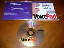 Kurzweil VoicePad PC CD-ROM Alpha Software Softquad 1997 for Windows 95/3.1 picture