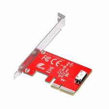 PCI-E 3.0 Express 4.0 x4 to Oculink SFF-8612 SFF-8611 Host Adapter for PCIe SSD picture
