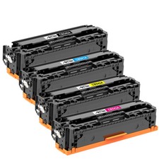 4PK CB540A Toner Cartridge For HP 125A Laserjet CP1215 CP1518ni CM1312 CP1525nw picture