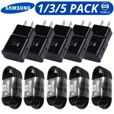 USB Fast Charger Wall Power Adapter Type C Charging Cable For Samsung Galaxy Lot picture