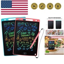 LCD Writing Tablet, 2 Packs Drawing Pads for Kids 3 4 5 6  Old 8.5 Inch Color... picture