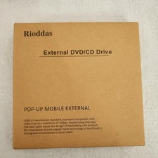 RIODDAS BT638  External CD Drive USB 3.0 Portable CD DVD  (IL/RT6-17638-BT638... picture