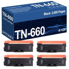 1-4PK High Yield TN660 Toner For Brother TN630 MFC-L2700DW HL-L2300D DCP-L2500D picture
