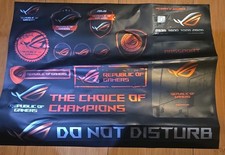 ASUS ROG Republic Of Gamers Decal Sticker Sheet Set picture