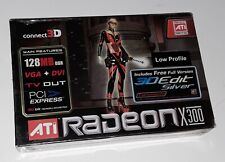 NEW ATI Radeon X300 SE Connect 3D 128MB [Low Profile] PCI-E Graphics Card (2004) picture