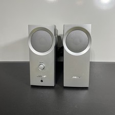 TESTED Bose Companion 2 Silver Black Multimedia Computer Speakers - COMPLETE  picture