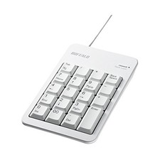 Buffalo BUFFALO Wired Numeric Keypad with Tab Key White BSTK100WHfrom JP picture