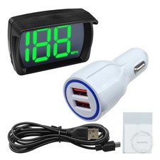 Car HUD GPS Digital Speedometer, MPH Speed Meter with LED Large Font Head Up Dis picture