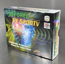 3DFORCE FX-5200 TV 82208D/V5 JATON PCI-E PCI EXPRESS 128MB VIDEO CARD 3C-11 picture
