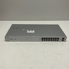 Ubiquiti UniFi US-16-150W 16-Port Switch - For Parts Power Up READ ISSUE picture