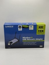 Linksys Wireless-N USB Network Adapter Model WUSB300N Open Box Disc Sealed picture